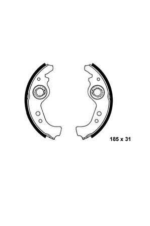 ARKA PABUÇ BALATA UNO 60 91-04