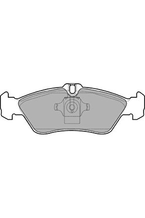 Fren Balatası Arka Mercedes Sprınter B901 B904 . Vw Lt 28-35-46