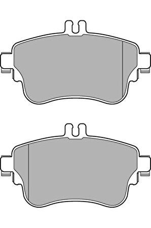 Fren Balatası On Mercedes W176 W246 C117