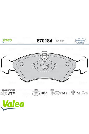 Ön Balata Astra F 91-98 Calıbra-omega-vectra A 1.8-2.0 88-95