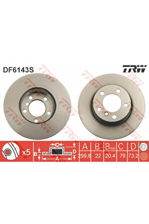 Fren Diski On Adet Bmw F20 F30 F32 F34 F36