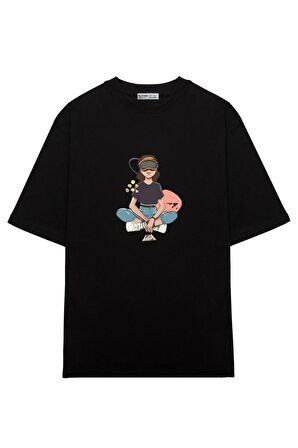 Unisex Oversize T-shirt STRANGER THINGS1
