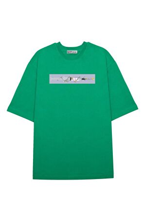 Unisex Oversize T-shirt Enjektör Hemşire