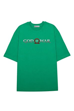 Unisex Oversize T-shirt God-of-War-Logo