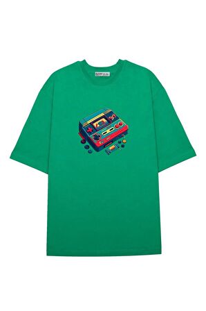 Unisex Oversize T-shirt Tetris