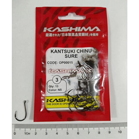 Kashıma OP00015 Kantsukı Chınu Sure Black Nickel Japon İğne