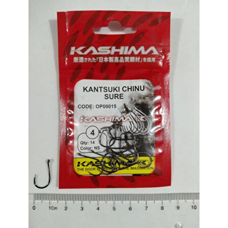 Kashıma OP00015 Kantsukı Chınu Sure Black Nickel Japon İğne