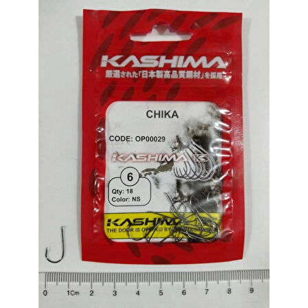 Kashıma OP00029 Chıka Black Nickel Japon İğne