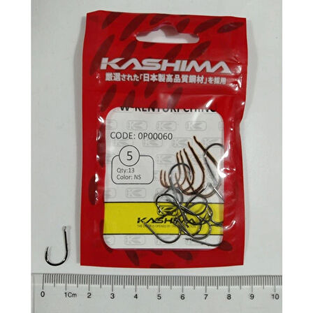 Kashıma OP00060 W/Kentsukı Chınu Black Nickel Japon İğne 
