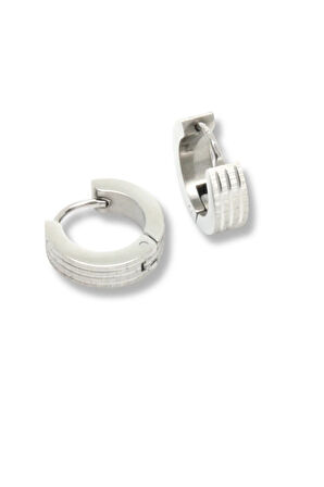 4 mm Çelik 3 Yarık Küpe