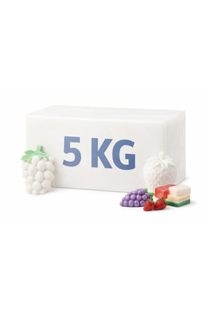 5 KG OPAK Sabun Bazı Premium Kalite Gliserinli Kolay Eritme Doğal Sabun Yapım Seti