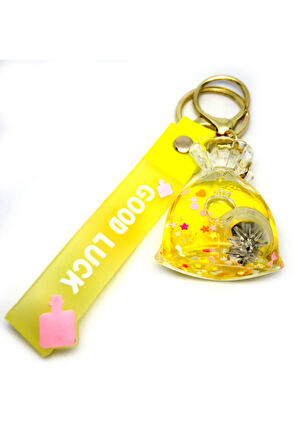 Sarı Su Poşeti Anahtarlık