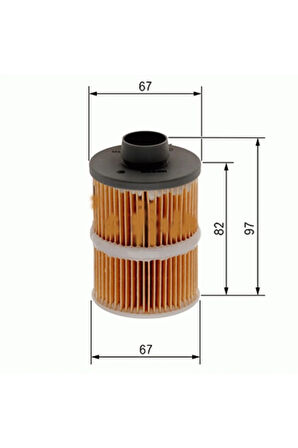 Yakıt Filtresi Albea Uyumlu  1.3 Jtd-ducato-boxer 2.0-2.3-2.8-astra H-corsa C-combo 1.3jtd