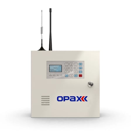 OPAX-2545LAN BGR-10 Kablolu Sirenli Akülü LAN/PSTN Ev ve İşyeri Alarm Seti