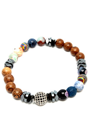 Doğal Taşlı Bileklik No1