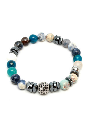 Doğal Taşlı Bileklik No3