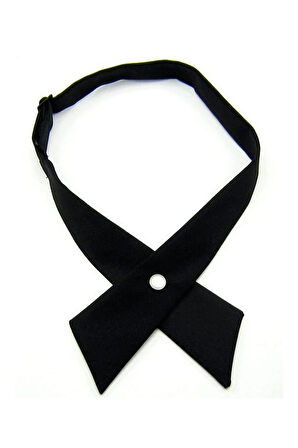 Kadın Çapraz Siyah Kravat Opck001