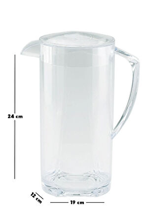 Tropik Kristal 1800 Ml Ayran, Limonata Vb. Sürahi