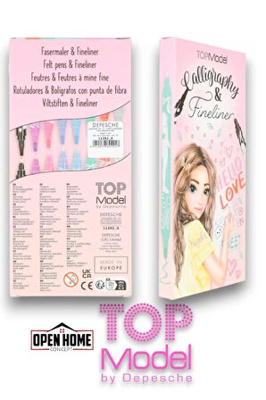 TopModel – Kaligrafi ve Finliner Seti Defter