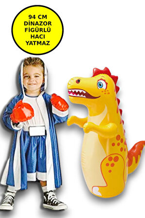 Hayvanlı Kumsuz Hacıyatmaz - Dinazor 94 Cm X 61 Cm