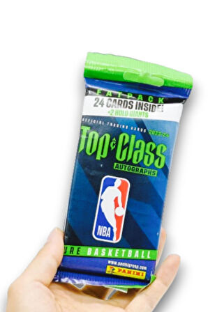 Panini Nba Top Class 2024 Fat Pack Nba Kartları + 2 Paket (48 Adet Kart + 4 Holo Giants Kart)