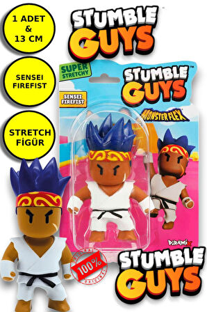 Stumble Guys Stretch Figür - Sensei Firefist