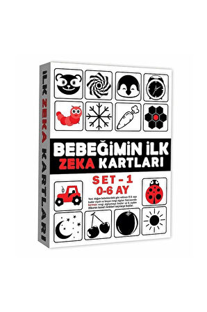 İlk Zeka Kartları Set-1 / 0-6 Ay