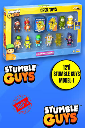 12'li Stumble Guys  Figür Set Model-1