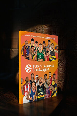 Turkish Airlines Euroleague Özel Koleksiyon Albümü + 36 Paket (180 Adet) Sticker