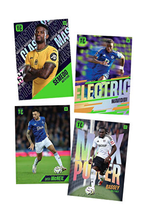 Panini Top Class 2025 Premier League Koleksiyon Futbolcu Kartları  ( 4 Paket & 32 Adet Kart )