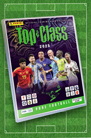 FIFA Top Class Adrenalyn Mega 2025 Başlangıç Paketi Futbolcu Kartları Dergi Albümü