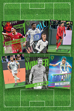 Panini Top Class Adrenalyn Mega 2025 Başlangıç Paketi Futbolcu Kartları Dergi Albüm + 27 pk 216 Kart