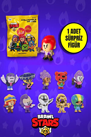 1 Adet Brawl Stars Sürpriz Figür Seri 2
