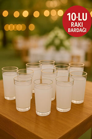 14 Adet Rakı Bardağı – Düğün, Davet, Organizasyon,Parti için Şeffaf Plastik, Dayanıklı ve Hijyenik