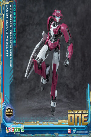 TRANSFORMERS ONE AMK Series (Cogged Mode) ELITA-1 Model Kit