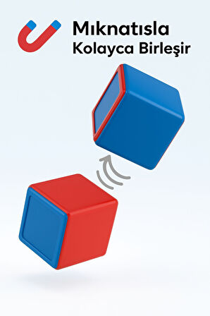 Minik Mühendis – Manyetik Robot Blokları 11 Parça