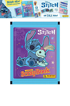 2 Paket Panini Stitch Süper ScrapBook Çıkartma 10 Adet Sticker