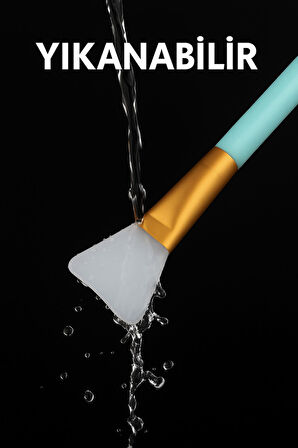2’li Silikon Yüz Maske Spatula Seti – Kolay Temizlenir, Hijyenik, Yumuşak ve Renkli Seçenekler