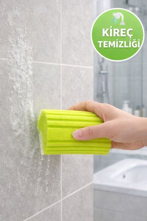 Nemli Silgi Süngeri  Temizlik Süngeri Banyo Mutfak Araç İ̇Çi Leke Çıkarıcı Blok