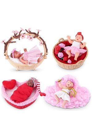 My Mini Baby Tatlı Kalpler Sürpriz Bebek Figürü Mini Koleksiyon Oyuncağı 1 Adet