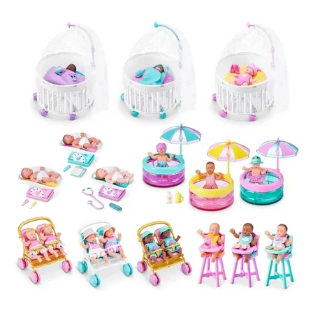 Mor Paket My Mini Baby Seri 2 Sürpriz Paket Mini Bebek Oyun Seti 15 Farklı Koleksiyon Figürü