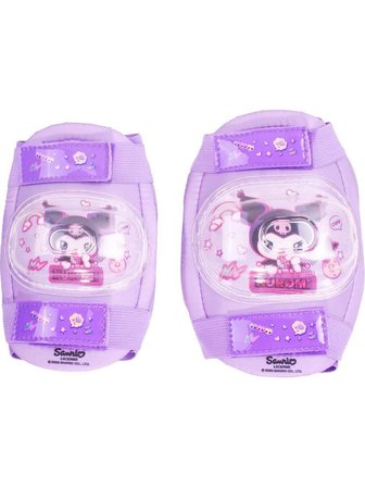 Kuromi Ayarlanabilir Çocuk Paten Seti 25-31 Numara 4 Tekerlekli Mor Koruyucu Setli Lisanslı Mor Seri