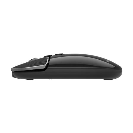 Siyah Sessiz Kablosuz Mouse Bluetooth 2.4 GHz Şarjlı Ergonomik Optik Bilgisayar Laptop Mouse
