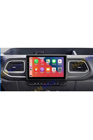 Araç Multimedya Ekran - 4GB 64GB - Opel Movano 2024 - 10 Inch - Carplay & Android Auto Double Teyp