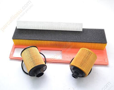 Opar 55172339 Filtre Seti Doblo-Albea-Palıo 1.3 Mtj Yag-Hava-Polen-Mazot