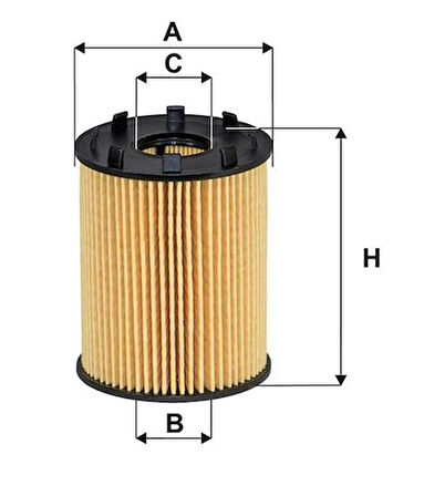 Opar 55245952E Yağ Filtresi Fiat Egea-500L 1.3JTD Euro 6 1616315680