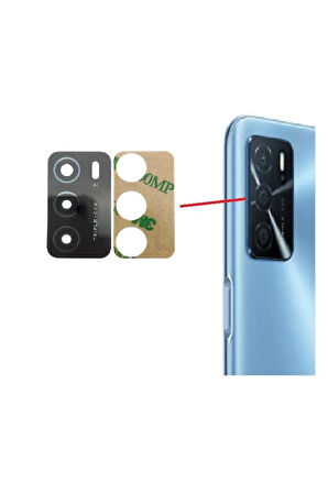 OPPO A16 (CPH2269) Uyumlu Kamera Camı