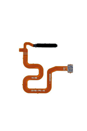 OPPO A72 (CPH2067) Uyumlu Home Flex Siyah-Parmak İzi