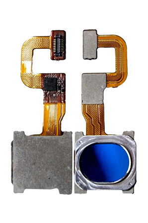 OPPO F 9 (CPH1823) Uyumlu Home Tuşu-Parmak İzi Mavi