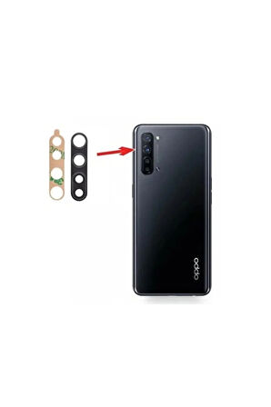 OPPO RENO 3 (CPH2043) Uyumlu Kamera Camı